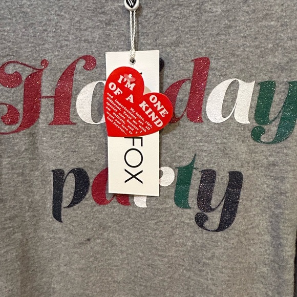 WILDFOX Holiday Party Ho Ho Ho Sweatshirt. Women’s Size Medium. - Picture 5 of 7